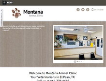 Tablet Screenshot of montanaanimalclinic.com